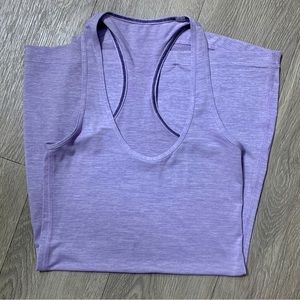 Lululemon Cool Racerback Lilac Luon Tank Top